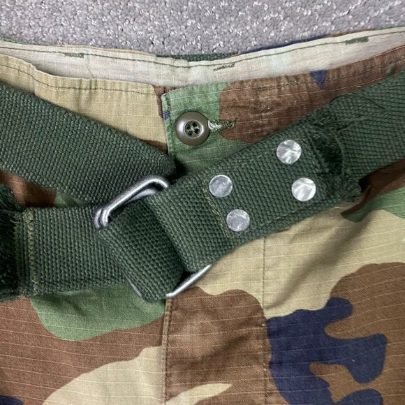 Trousers Hot Weather Woodland Camo Pattern Combat Mens Medium Long Military Pant - Picture 3 of 16